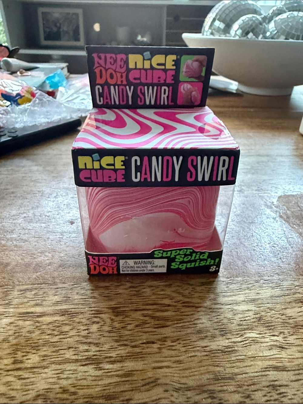 NIB Authentic Needoh Candy Swirl Nice Cube HTF